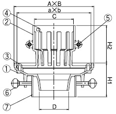 MB-1断面図