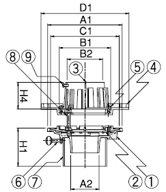 SV1P+W断面図