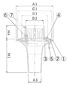 SV2B断面図